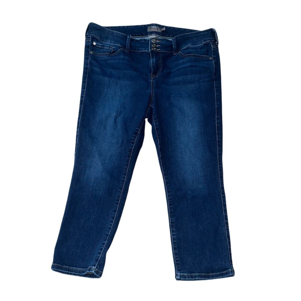Torrid Women's Crop Jegging Skinny  High-Rise Jeans Size 18 - Picture 3 of 8